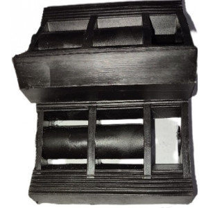 Código:11920 Pedal mirim Banderante preto s/eixo