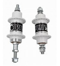 Código:95153 Cubo dianteiro/traseiro alumínio 36f c/ rolamento branco (par)