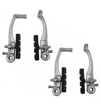 Código:956800 Freio V Brake alumínio polido sapata pino