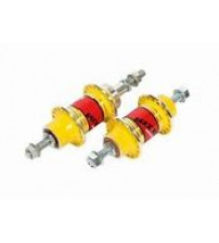 Código:952100 Cubo dianteiro/traseiro alumínio 36f c/ rolamento amarelo (par)