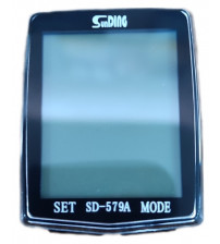 Código:954121 Velocímetro digital 18 funções  preto