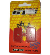 Código:954878 Pastilha freio GTS Absolute quadrada c/furo