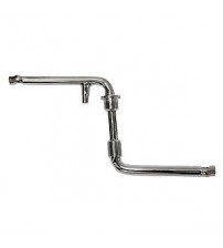 Código:95495 Pé de vela monobloco 165mm cromado