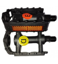 Código:95607 Pedal free sport nylon preto Inglês 