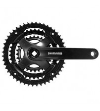 Código:95650 Pé de vela triplo 28-38-48 dentes preto Shimano