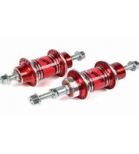 Código:956784 Cubo dianteiro/traseiro alumínio 36f c/ rolamento laranja (par)