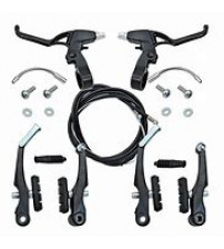 Código:956830 Freio V Brake alumínio c/ maçanetas c/ cabos e conduítes