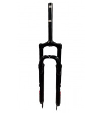 Código:956857 Garfo aro 29 c/suspensão Aheadset 25,4 freio a disco e V Brake em aço