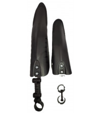 Código:957747 Paralama plástico dianteiro/traseiro aro 26 a 29 c/ regulagem preto