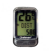 Código:95928 Velocímetro digital 18 funções Wireless  preto